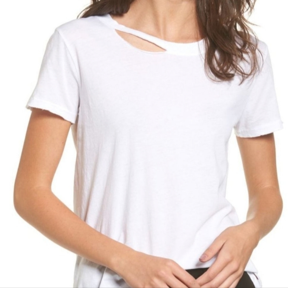 n:PHILANTHROPY White Short Sleeve Tee